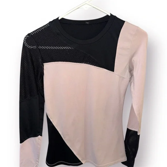 Lukka Lux Active – Mesh Contrast Long Sleeve Tee - Picture 2 of 6